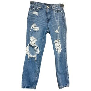 Aeropostale Distressed Mom Jeans